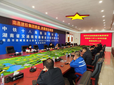 市建投集團開展2023年第一次質(zhì)量、進度等檢查活動