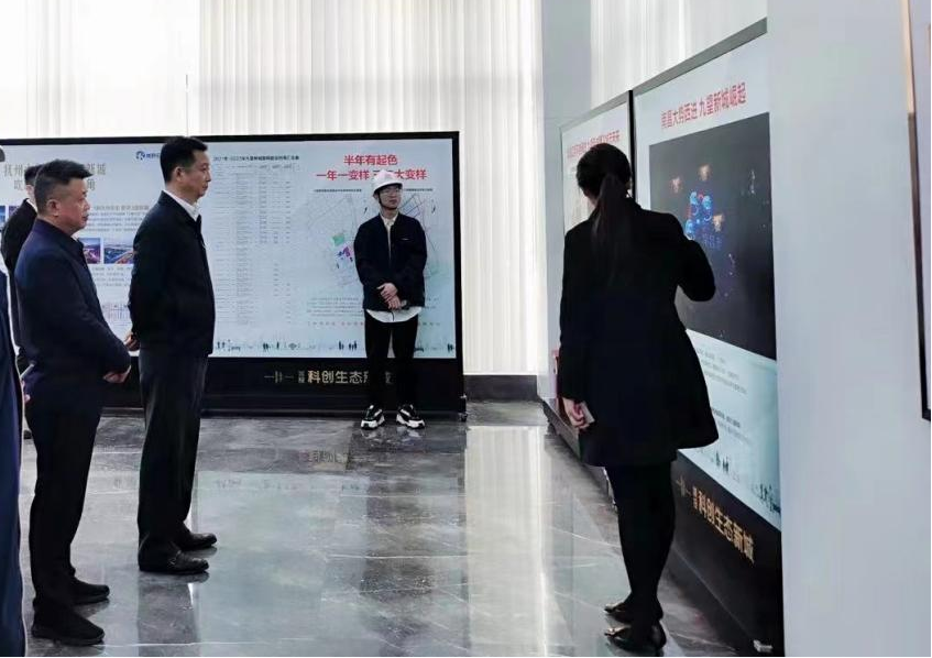 南昌市委常委、副市長(zhǎng)肖云一行調(diào)研城投科創(chuàng)生態(tài)新城項(xiàng)目